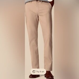 J.Crew Slim - Fit Original Chino Pants Style H3167 in Dark Tan Size 30x32 NWT
